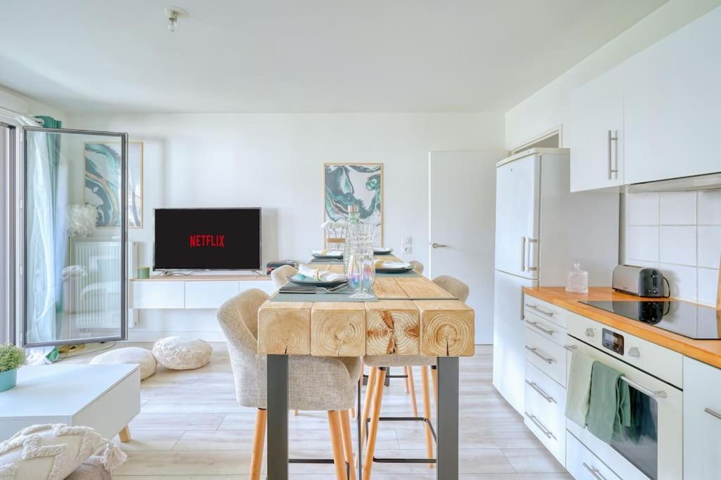 T2 Luxe Proche Paris Terrasse Parking Prive Apartman Vitry-sur-Seine Kültér fotó