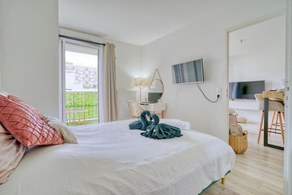 T2 Luxe Proche Paris Terrasse Parking Prive Apartman Vitry-sur-Seine Kültér fotó